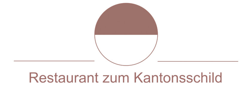 Logo Restaurant zum Kantonsschild