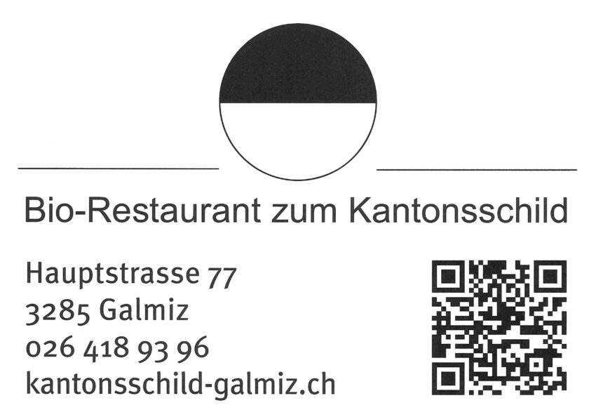 Logo Bio-Restaurant zum Kantonsschild